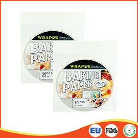 Chine Le papier rond de silicone couvre pour faire cuire/cuisson, feuilles professionnelles de papier parcheminé fournisseur