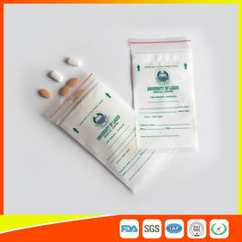 Chine La pilule zip-lock médicale claire de LDPE met en sac pour l'hôpital/pharmacie jetables fournisseur