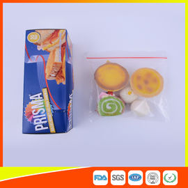 Chine Sacs en plastique transparents de casse-croûte de PE avec la tirette, le casse-croûte réutilisable et les sacs de sandwich fournisseur
