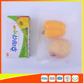 Chine Le congélateur transparent de dessus de fermeture éclair d'emballage de fruit met en sac le matériel en plastique du HDPE/LDPE fournisseur