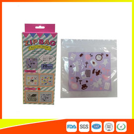Chine Sacs zip-lock imprimés par coutume décorative en plastique pour le stockage de produits de variété fournisseur