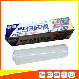 Chine La taille de grande taille de restauration de bout droit s'accrochent film pour normes de FDA de brouillard d'enveloppe de nourriture d'anti fournisseur