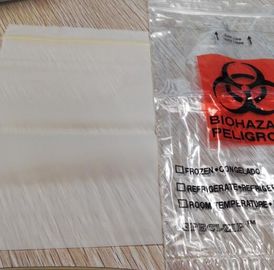 Chine Le transport de spécimen de taille standard met en sac/épaisseur biodégradable de coutume de sacs zip-lock fournisseur