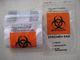 Sacs refermables de transport de spécimen de Biohazard avec le symbole Destroyable de Biohazard fournisseur