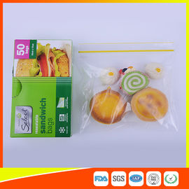 Chine Le sandwich en plastique imperméable met en sac 18 refermables x 17cm pour le stockage de nourriture fournisseur