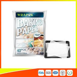 Chine Le papier imperméable de cuisson couvre/le papier parcheminé non toxique 20 * 30cm résistants à la chaleur fournisseur