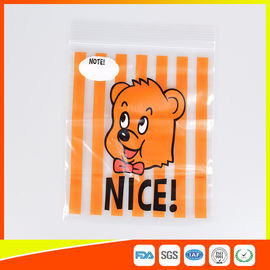 Chine Le zip-lock imprimé par coutume met en sac les sacs en plastique biodégradables de stockage fournisseur
