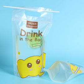 Chine La coutume a imprimé tiennent des sacs d'emballage de boisson de Transprant de poches pour le jus/lait fournisseur