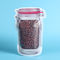 Utilisation quotidienne de surface mate sac de pot de maçon de tirette de stockage de casse-croûte de 500 ml fournisseur